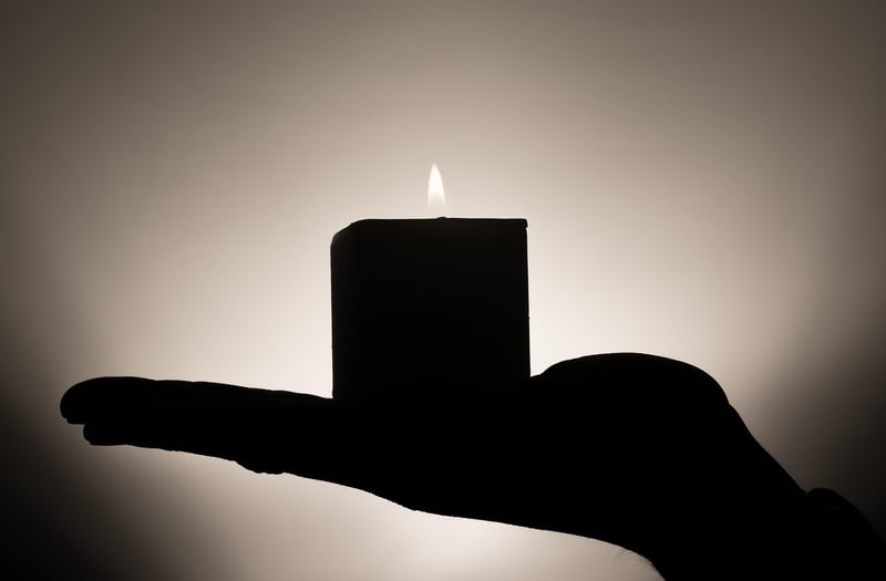 Aromatherapy spa candles